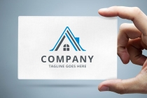 Letter A Home - Real Estate Logo Template Screenshot 1