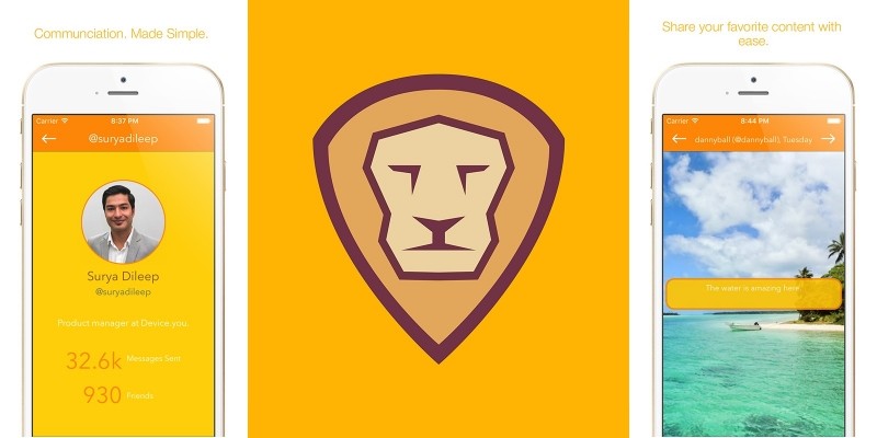 Lion - iOS Social Network App Template