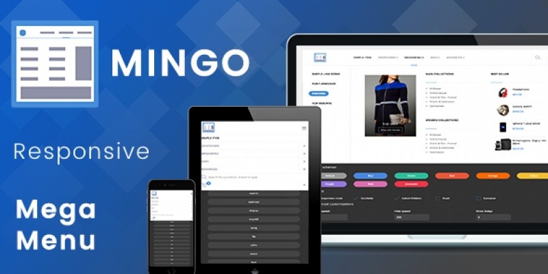 Mingo - Responsive Jquery Mega Menu Plugin