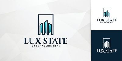 Lux State Logo Template