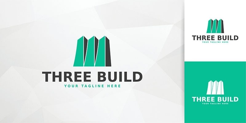 Three Build Logo Template