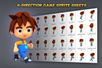 4-Directional Game Character Sprites Screenshot 2