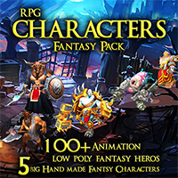 RPG Characters Fantasy Pack For Unity