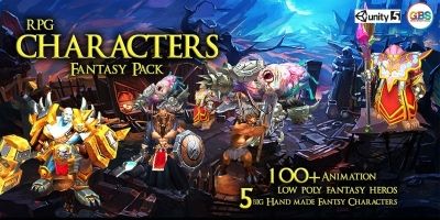 RPG Characters Fantasy Pack For Unity