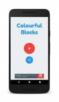 Colourful Blocks - Android Game Source Code Screenshot 1