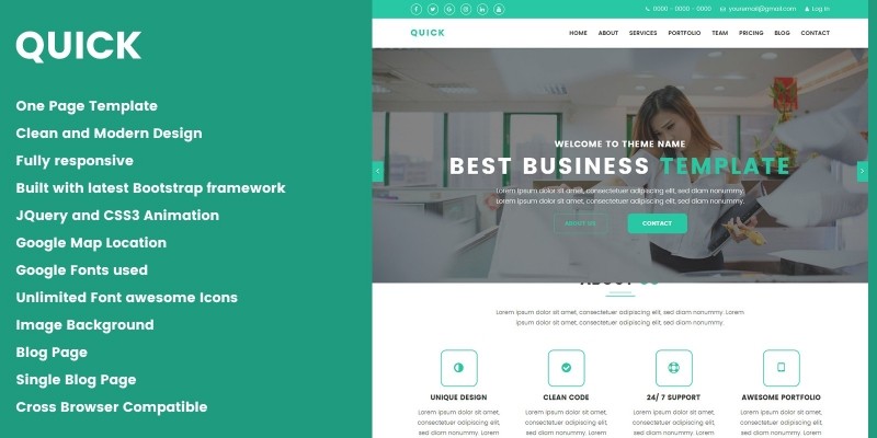 Quick - Creative Design Agency HTML Template
