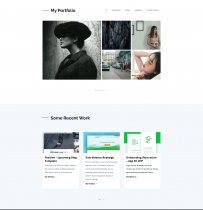 SitePoint Portfolio WordPress Theme Screenshot 2