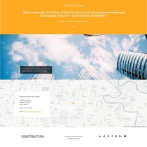 SitePoint Construction WordPress Theme Screenshot 2