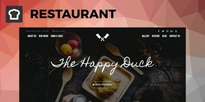 SitePoint Restaurant WordPress Theme