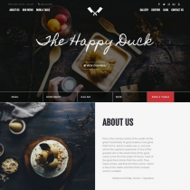 SitePoint Restaurant WordPress Theme Screenshot 1
