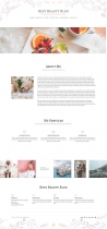 Best Beauty Blog WordPress theme Screenshot 3