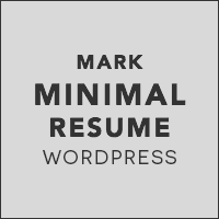 Mark - Resume Portfolio WordPress Theme