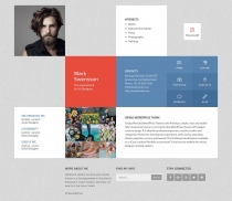 Mark - Resume Portfolio WordPress Theme Screenshot 1