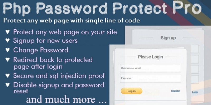 PHP Password Protect Pro