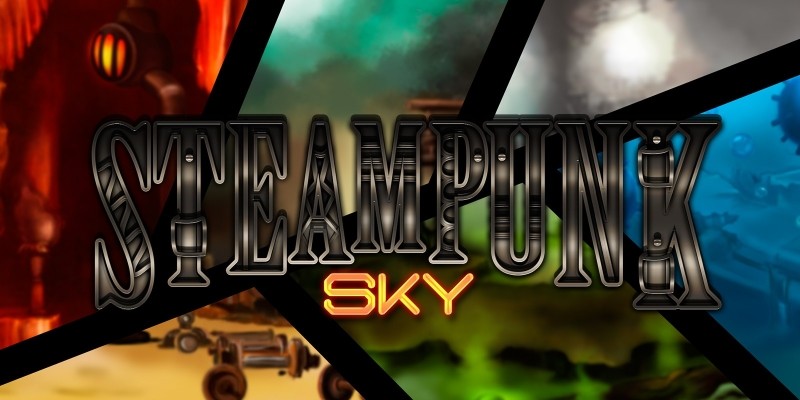 SteamPunk Sky - Big Premium Buildbox Game Template