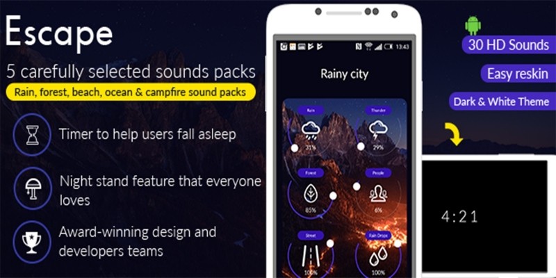 Escape Sounds Android App Source Code