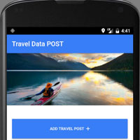 Travel Data Post - Ionic 3 App With PHP Backend