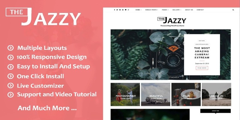 Jazzy WordPress Theme