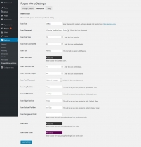 Popup Menu WordPress Plugin Screenshot 3