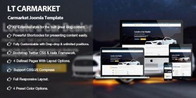 LT Carmarket -  Car Dealer Joomla Template
