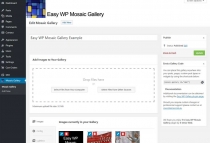 Easy Mosaic Gallery WordPress Plugin Screenshot 3