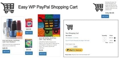 Easy WordPress PayPal Shopping Cart