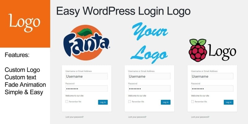 Easy WordPress Custom Login Logo Plugin