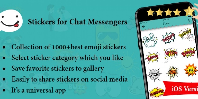 Stickers For Chat Messengers