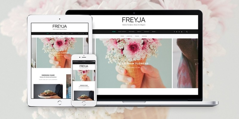 Freyja - Personal WordPress Theme For Bloggers