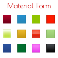 Xazak - Bootstrap Material Forms