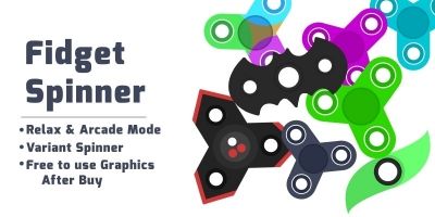 Fidget Spinner - Complete Unity Project
