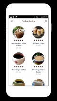 Coffee Recipe - Android Recipe App Template Screenshot 2