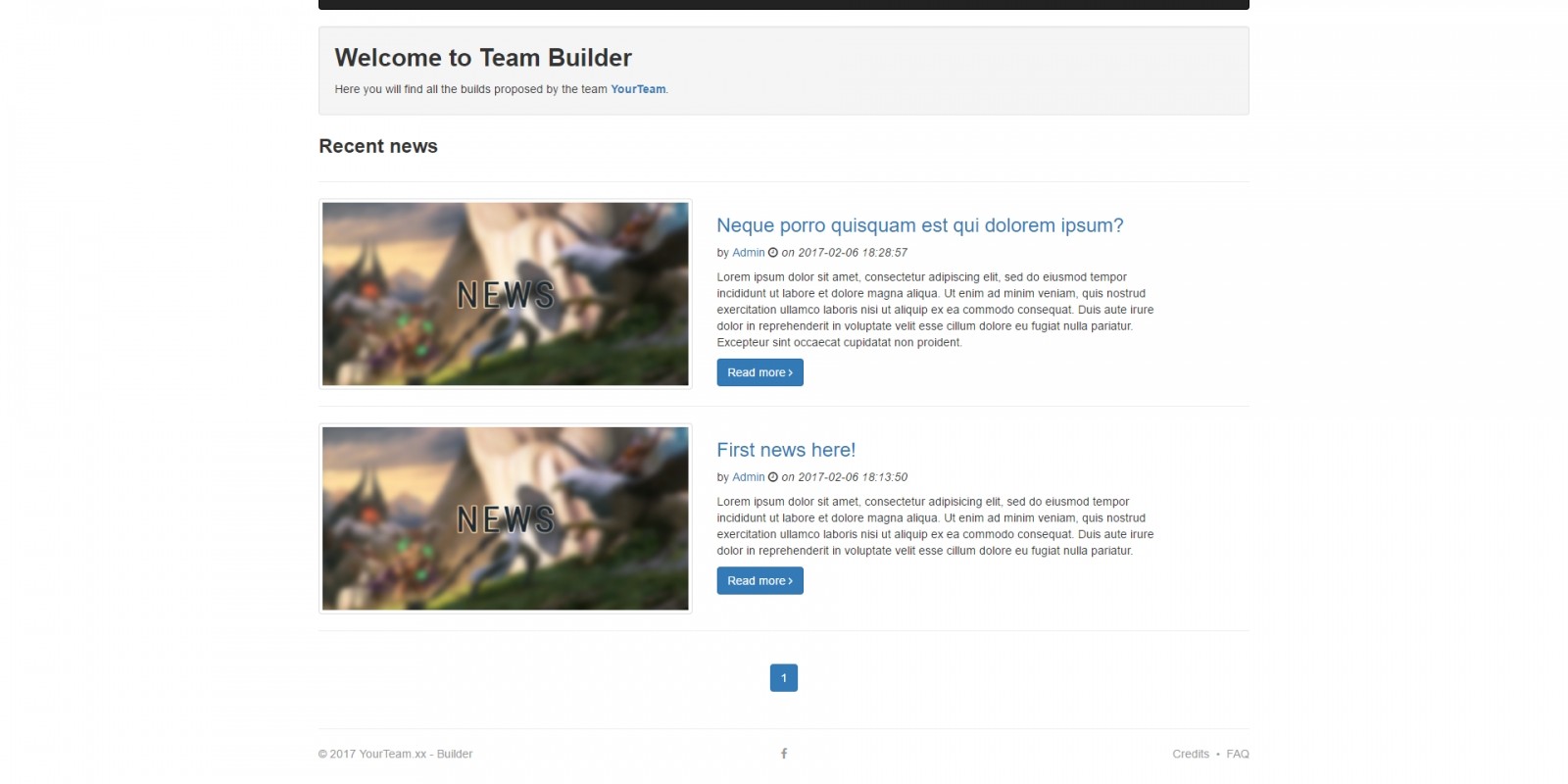 Team Builder - Gaming Clan And Team Management