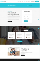 Quick Cross - Moving Service WordPress Theme Screenshot 5