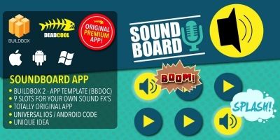Soundboard - BuildBox App Template