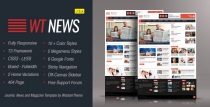 WT News Joomla News And Magazine Template Screenshot 2