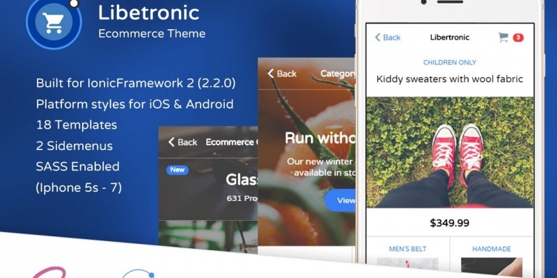Libertronic - Ecommerce Ionic Theme