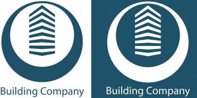 Blue Building Company - Logo Template