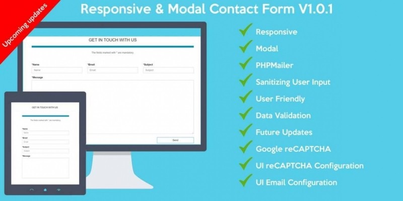 Responsive And Modal Contact Form