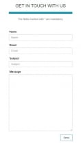 Responsive And Modal Contact Form Screenshot 2