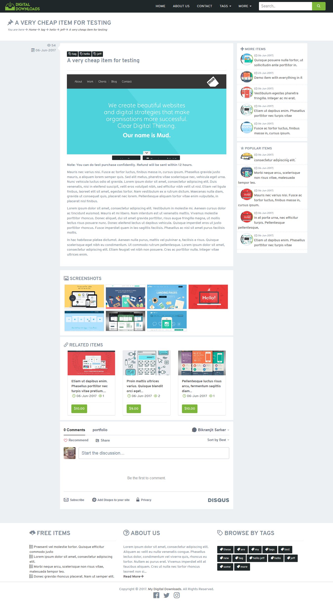 PayPal Digital Downloads PHP Script by Bikramjit | Codester