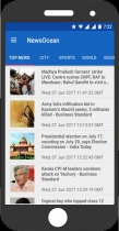 NewsOcean - News App Android Source Code Screenshot 1