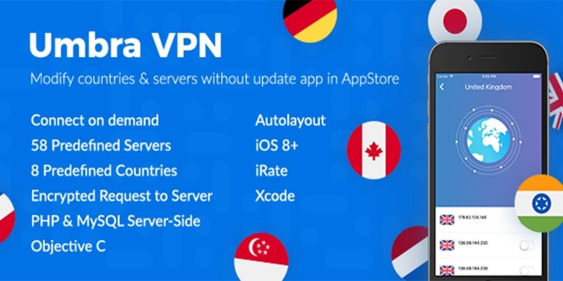 Umbra VPN - VPN Proxy iOS App Source Code