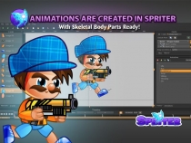 2D Game Character Sprites 6 Screenshot 3