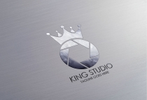 King Studio Logo Template Screenshot 4