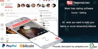 Peepmatches - Advanced Social Dating Software