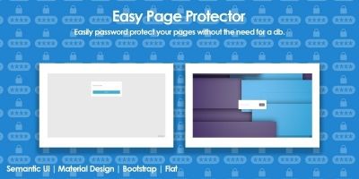 Easy Page Protector PHP Script