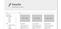 Needle - Faceted Search For Laravel Screenshot 1