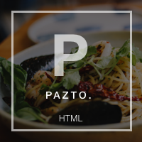 Pazto - Food And Restaurant HTML Template