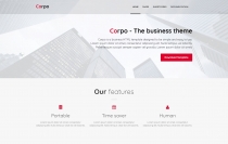 Corpo - Business HTML Template Screenshot 1